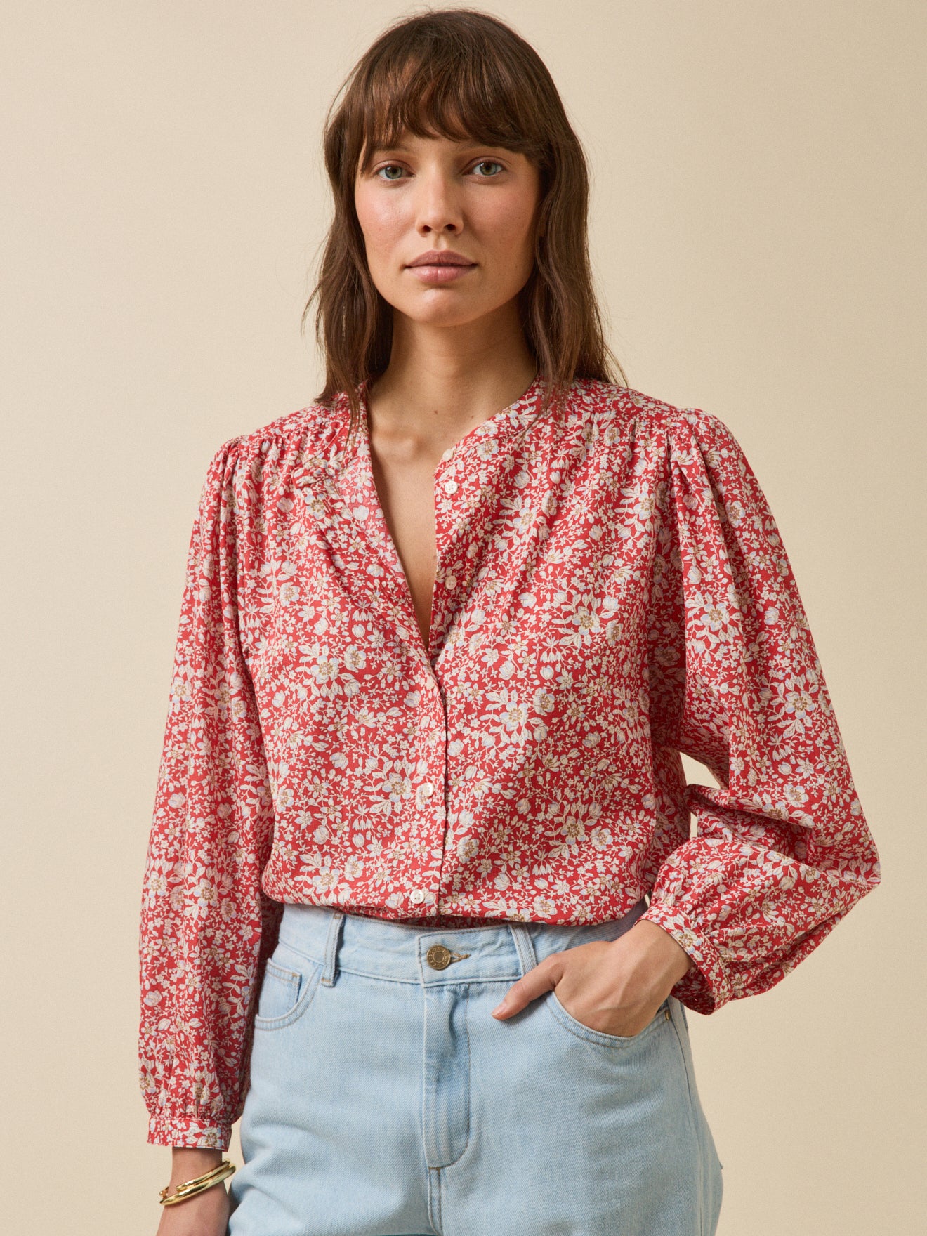 Women's blouse made with Liberty fabric - The Limited Collection