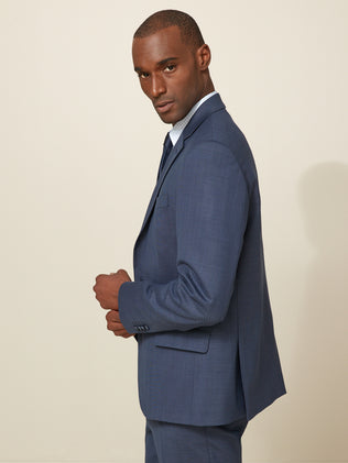 Men's suit jacket in a textured fabric