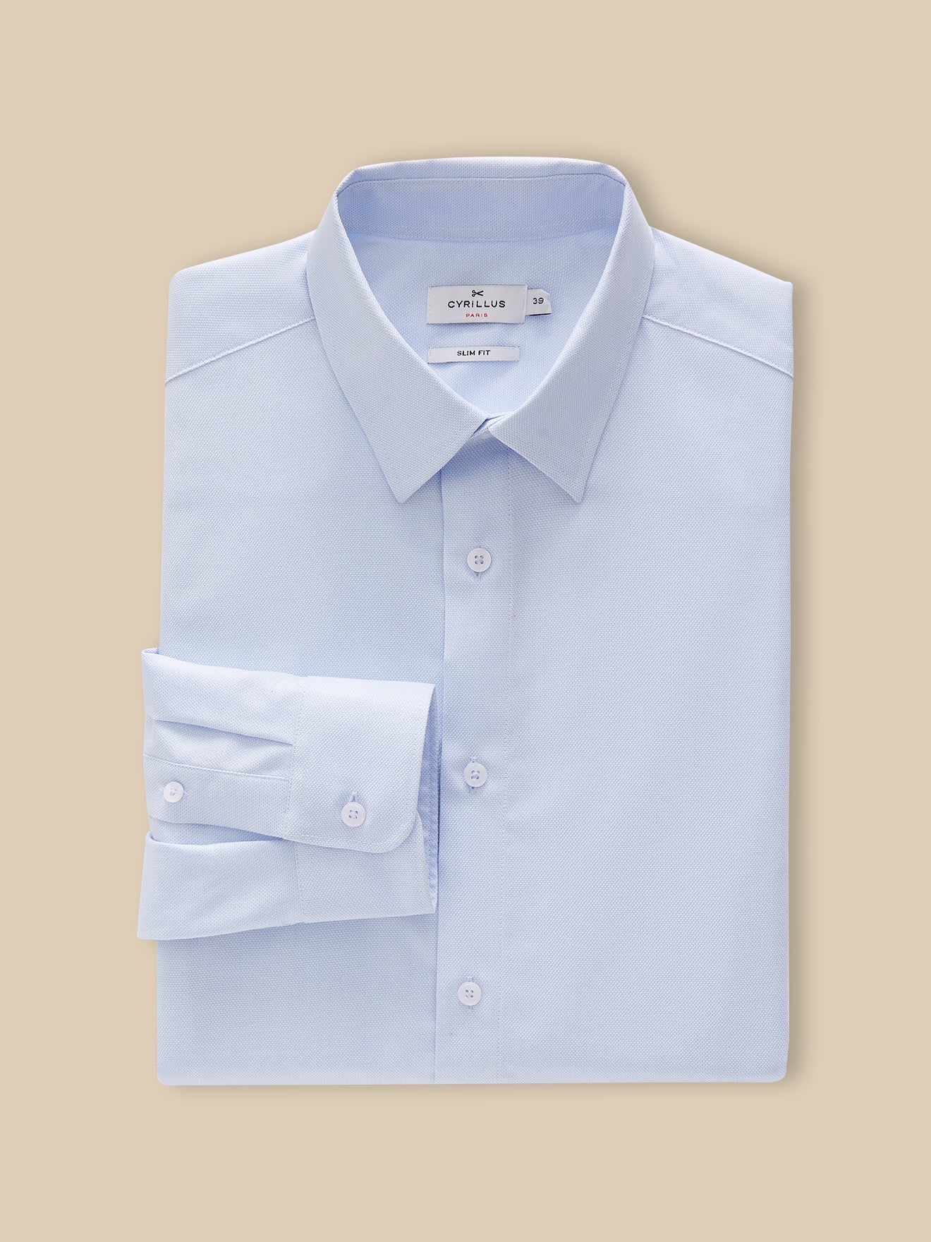 floral flared dress Smart Wash® Dress Shirt