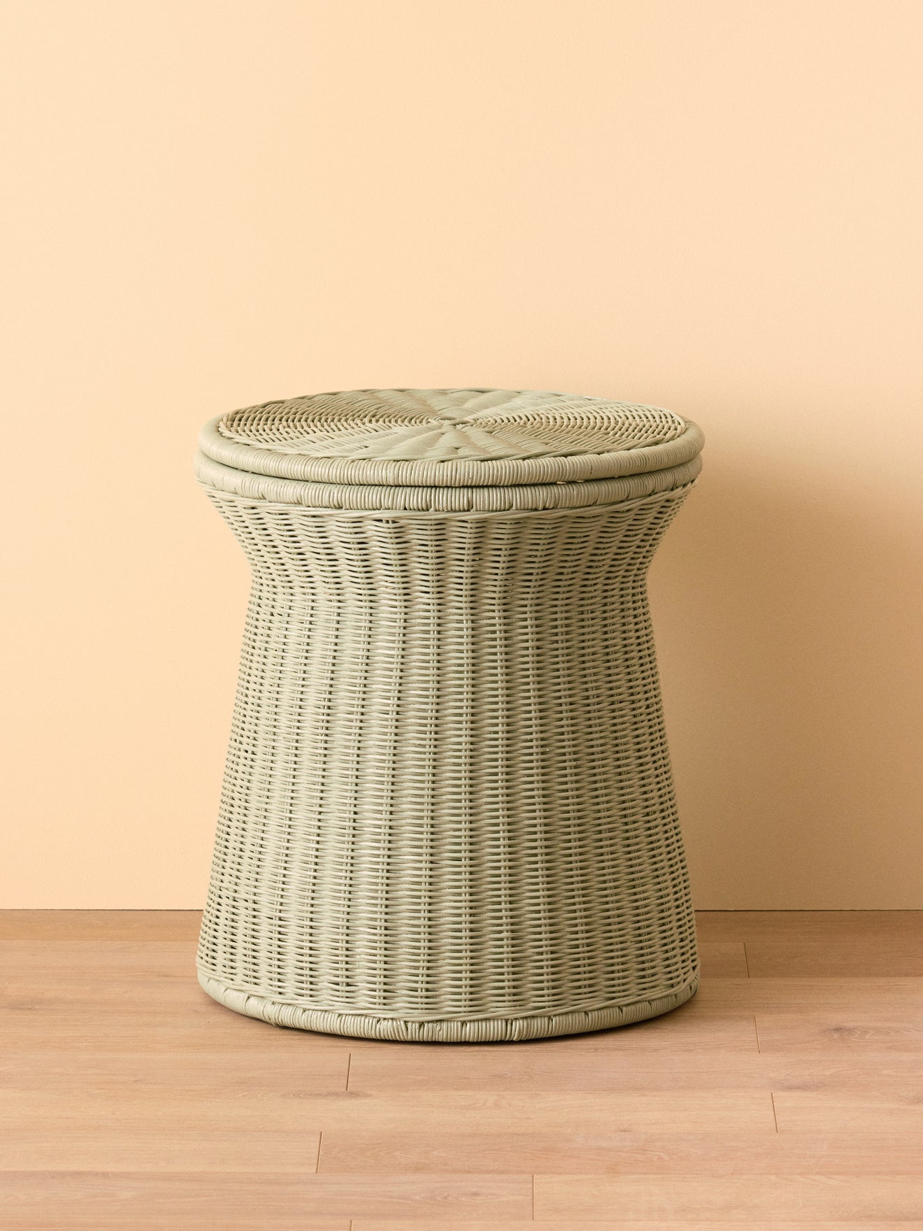 Emile wicker stool - Cyrillus COM