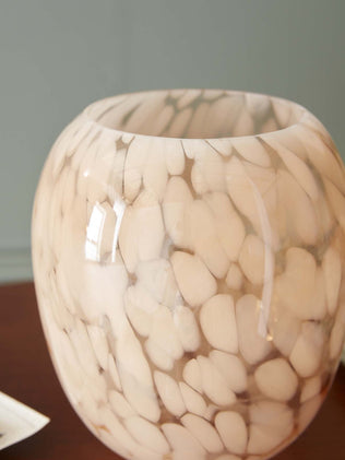 Eglantine speckled vase