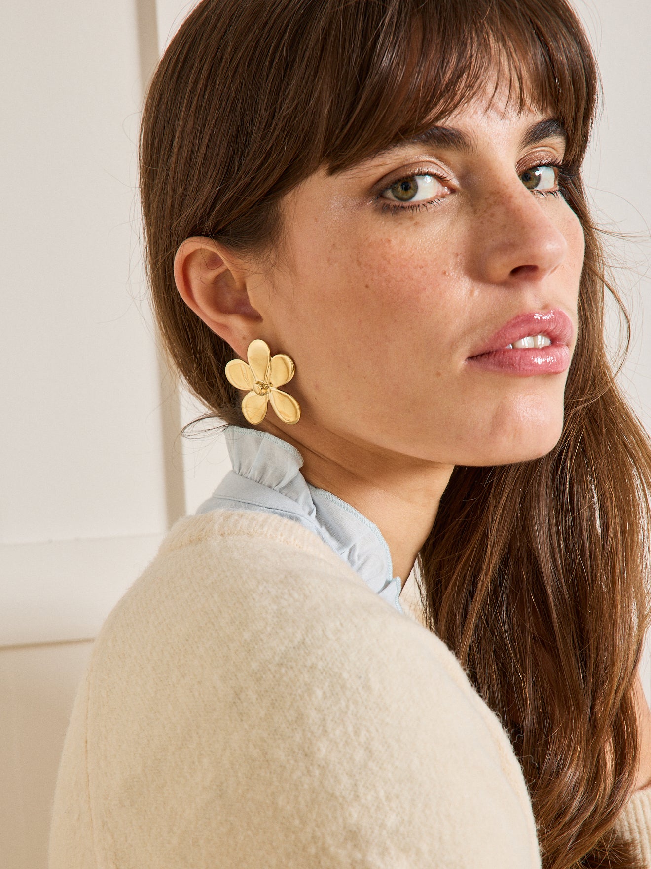 Flora earrings Cyrillus x Chic Alors Collection Cyrillus COM