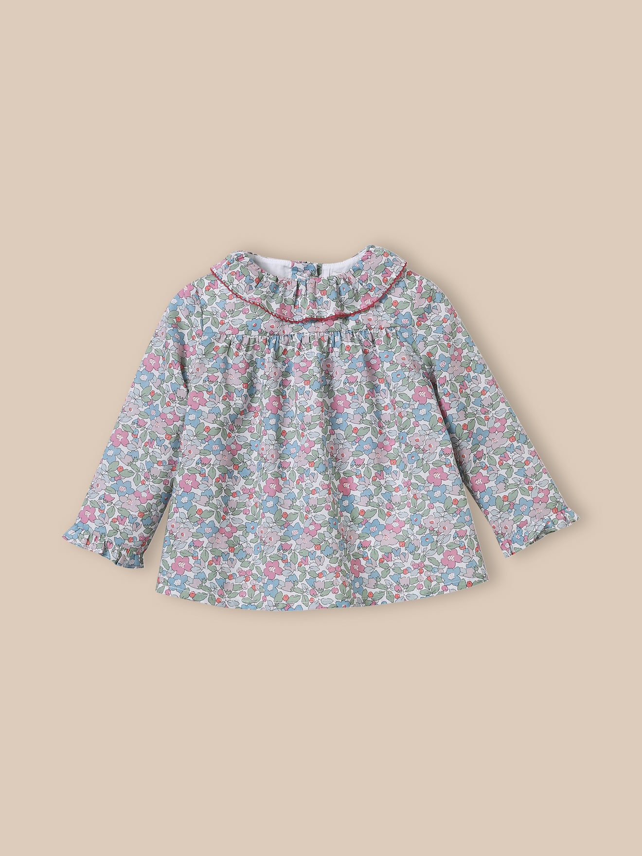 Baby's blouse made with Liberty fabric Cyrillus COM
