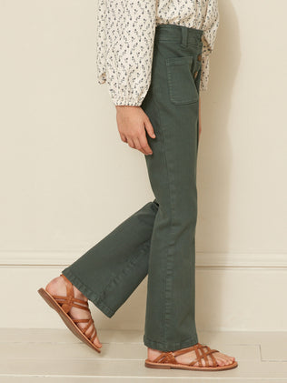 Girl's flared trousers