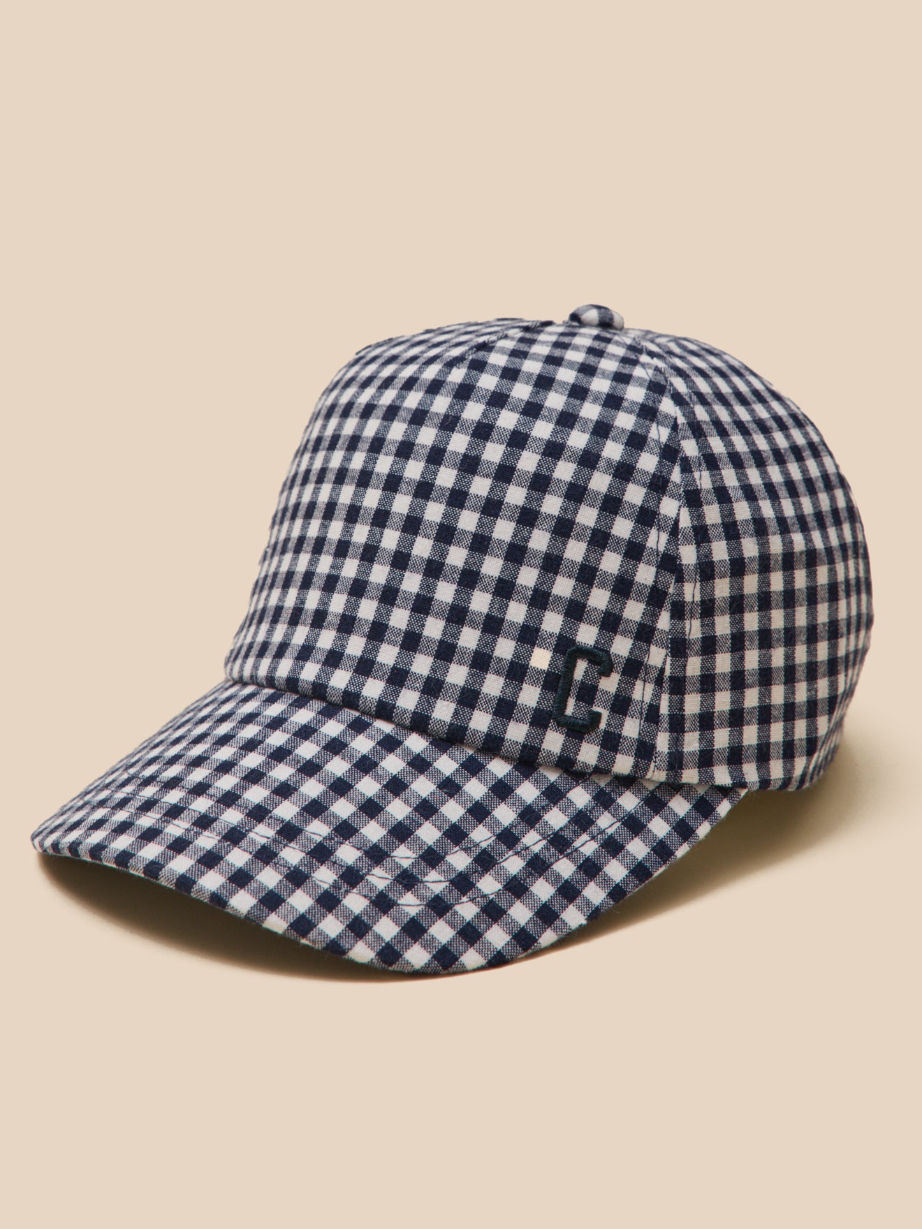 Girl's gingham check cap - Cyrillus COM