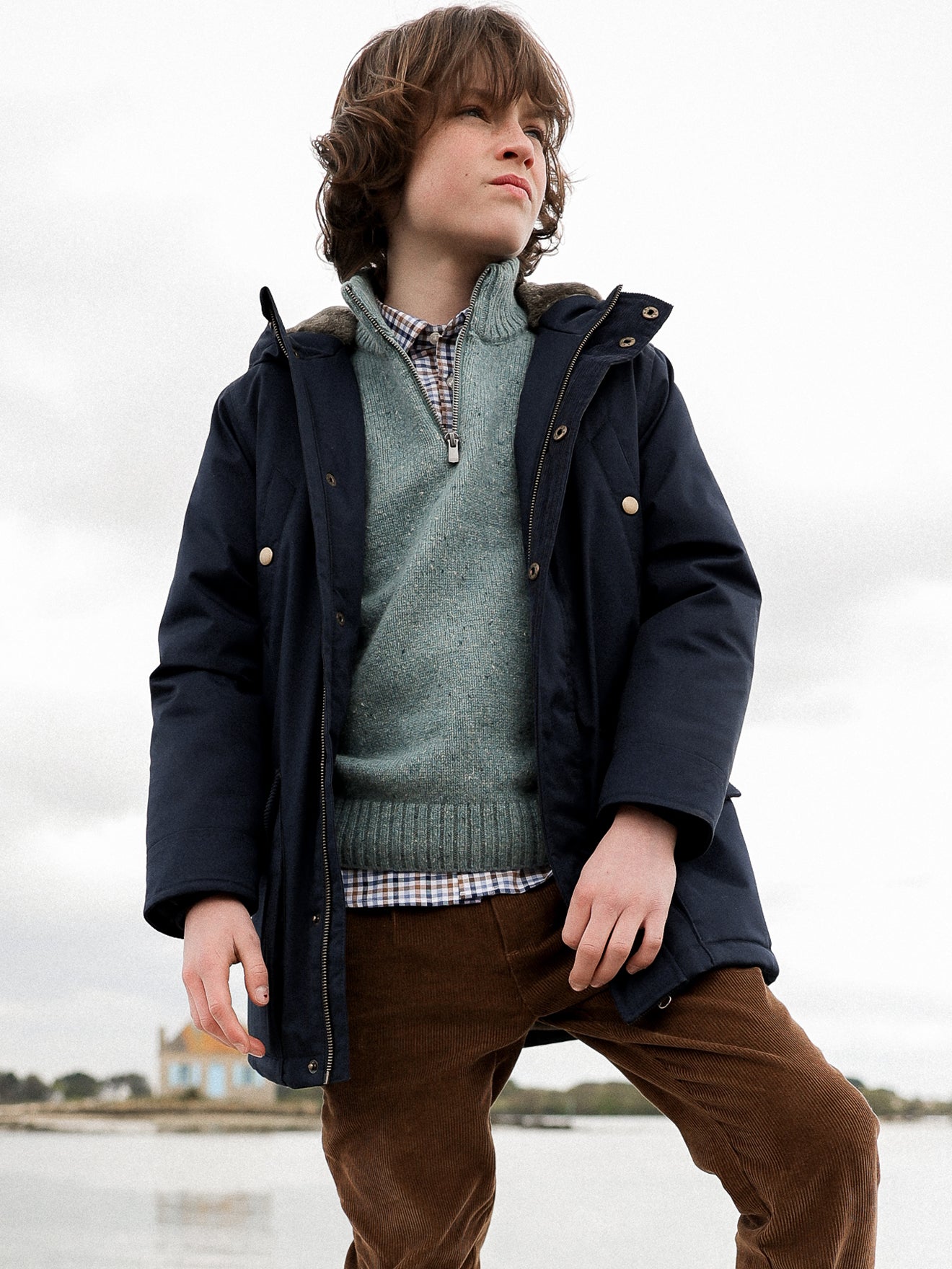 Cyrillus Manteau Parka Fourrure Homme Parka En Lapin Cyrillus Kaki