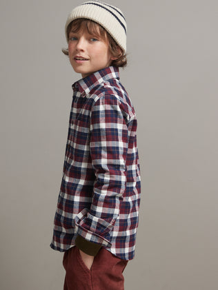 Boy's cotton flannel shirt