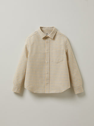 Boy's Tattersall check shirt