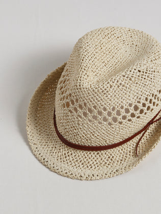 Boy's openwork Panama hat