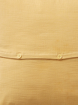 Child's cotton gauze crinkled pillowcase