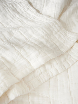 Cotton piqu� bedspread