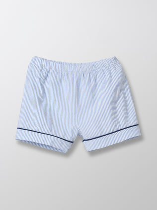 Baby's seersucker pyjamas with shorts