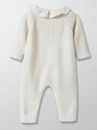 Baby's knit jumpsuit