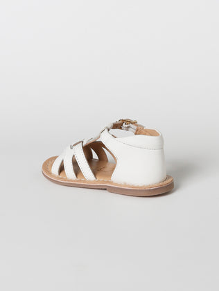 Baby's crossover sandals
