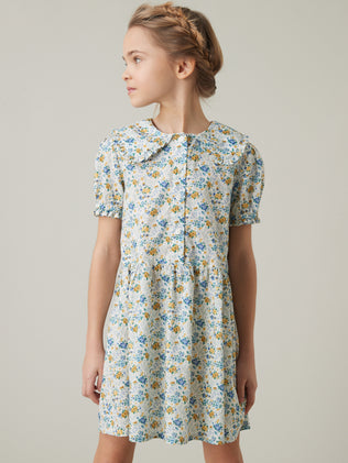 Girl's dress made with Liberty fabric