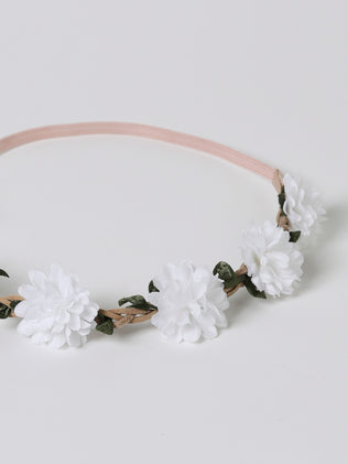 Girl's elastic floral hairband