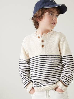Boy's stripe sweater