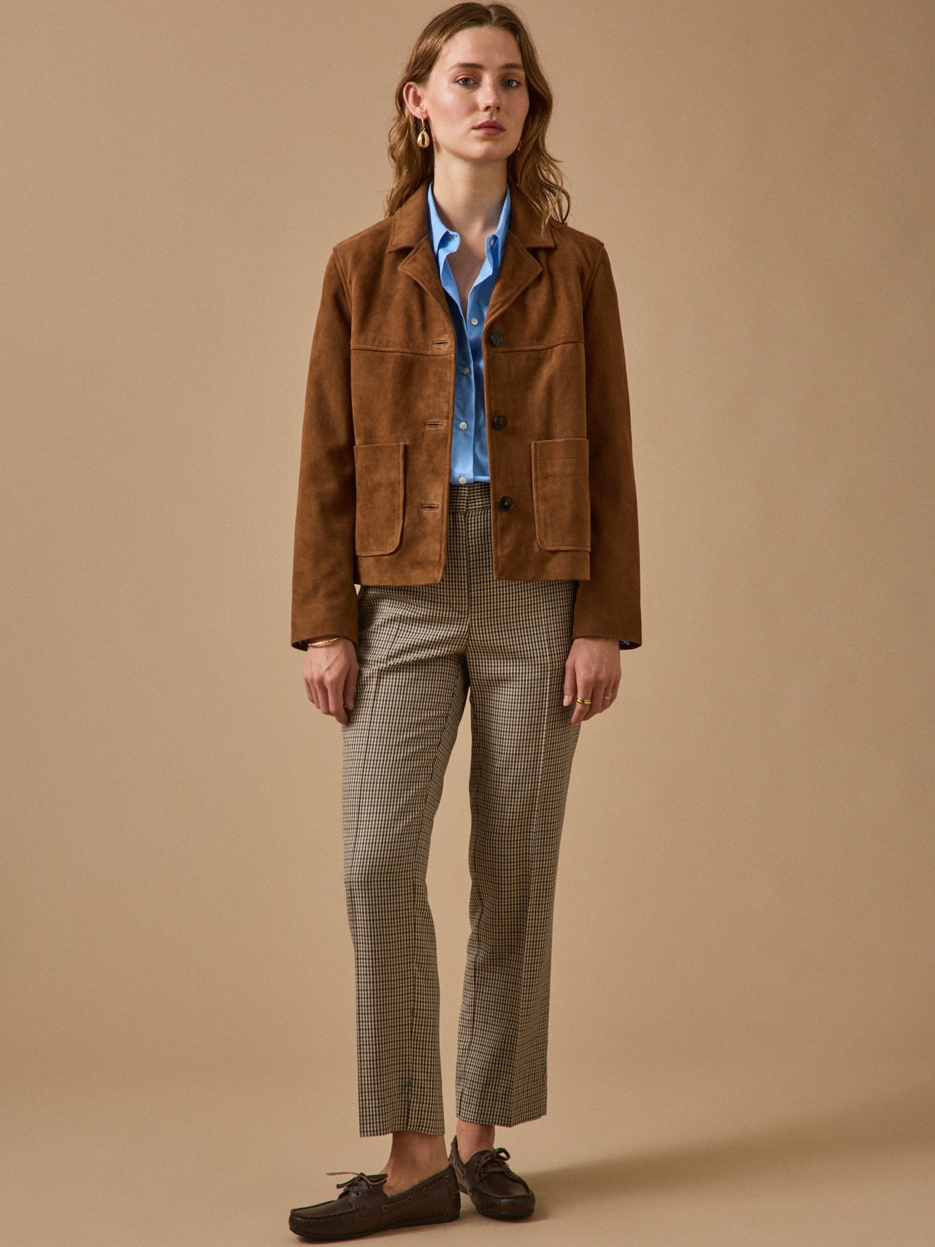 Women's leather jacket