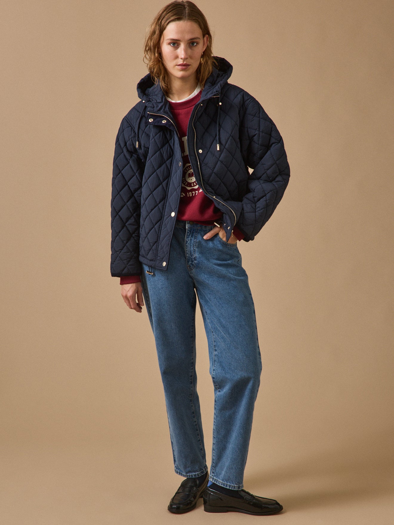 Women's quilted jacket