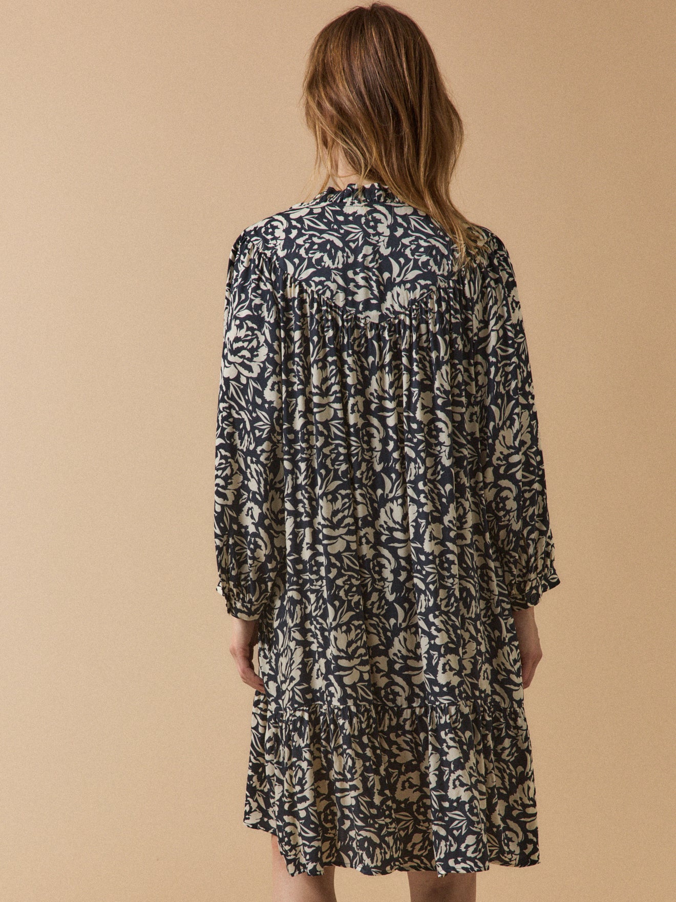 Robe housse courte femme viscose imprimé Luna