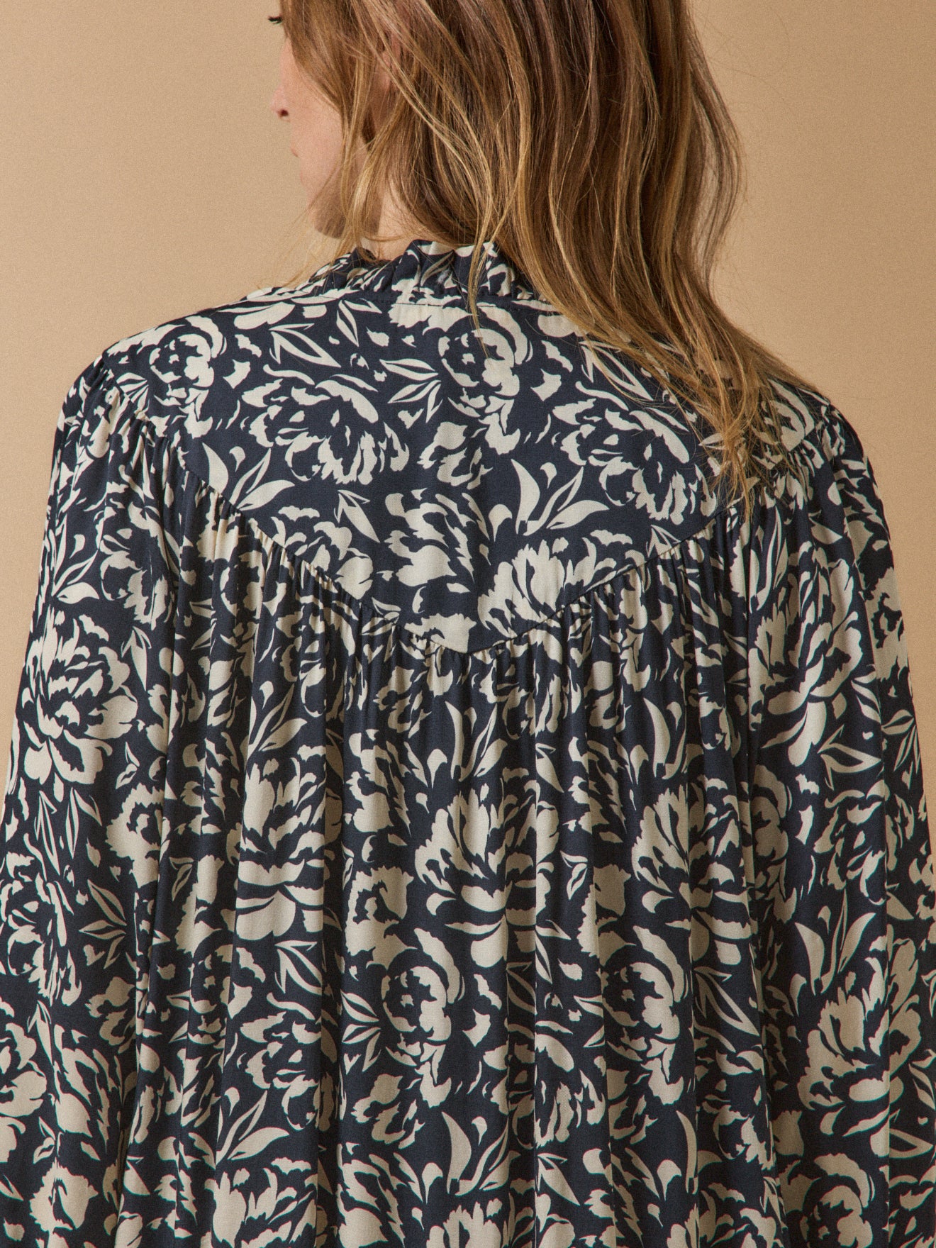 Robe housse courte femme viscose imprimé Luna