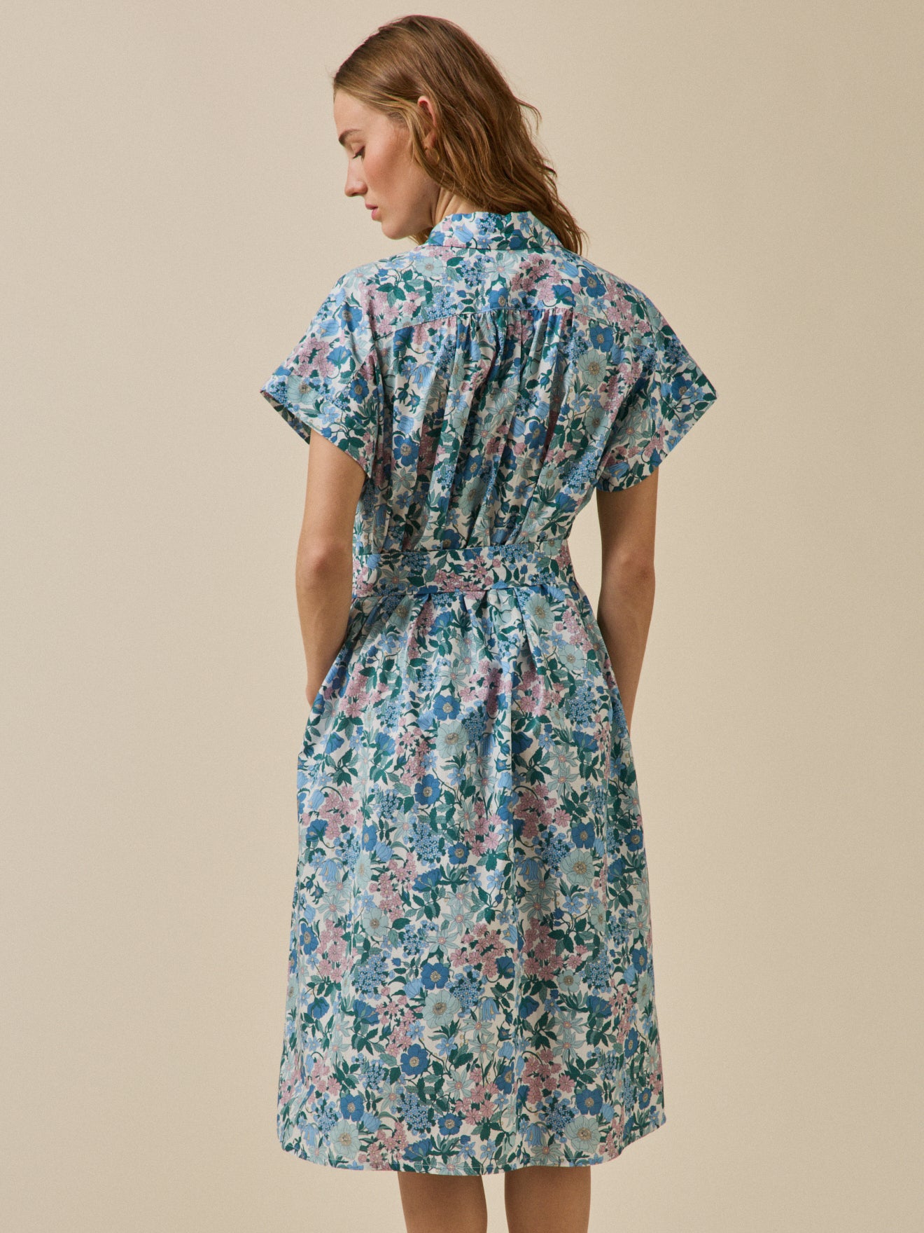 Robe sans manches femme tissu Liberty  - Limited Collection