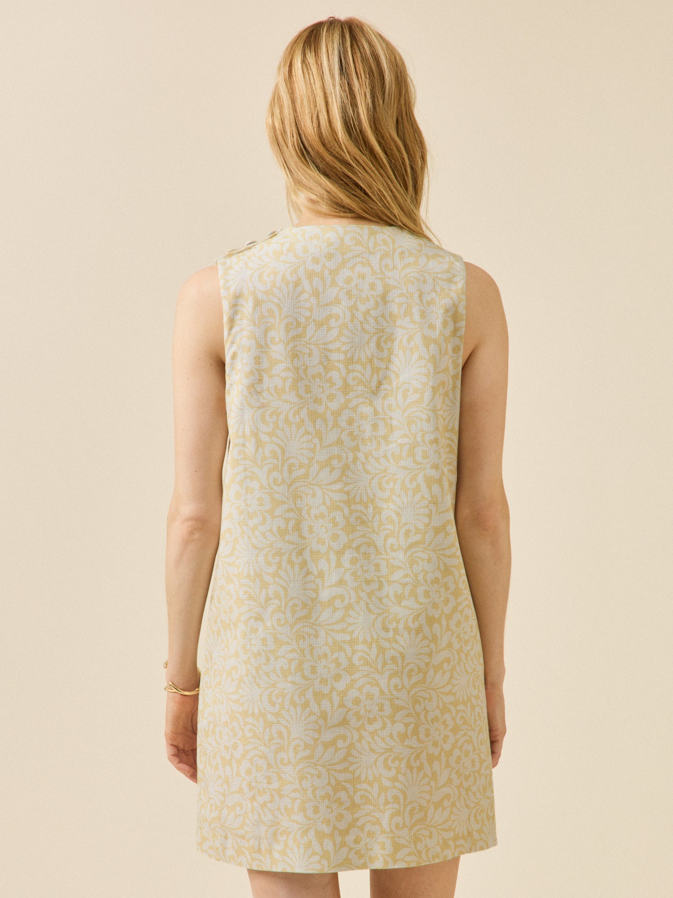 Robe chasuble femme imprimé Wallpaper