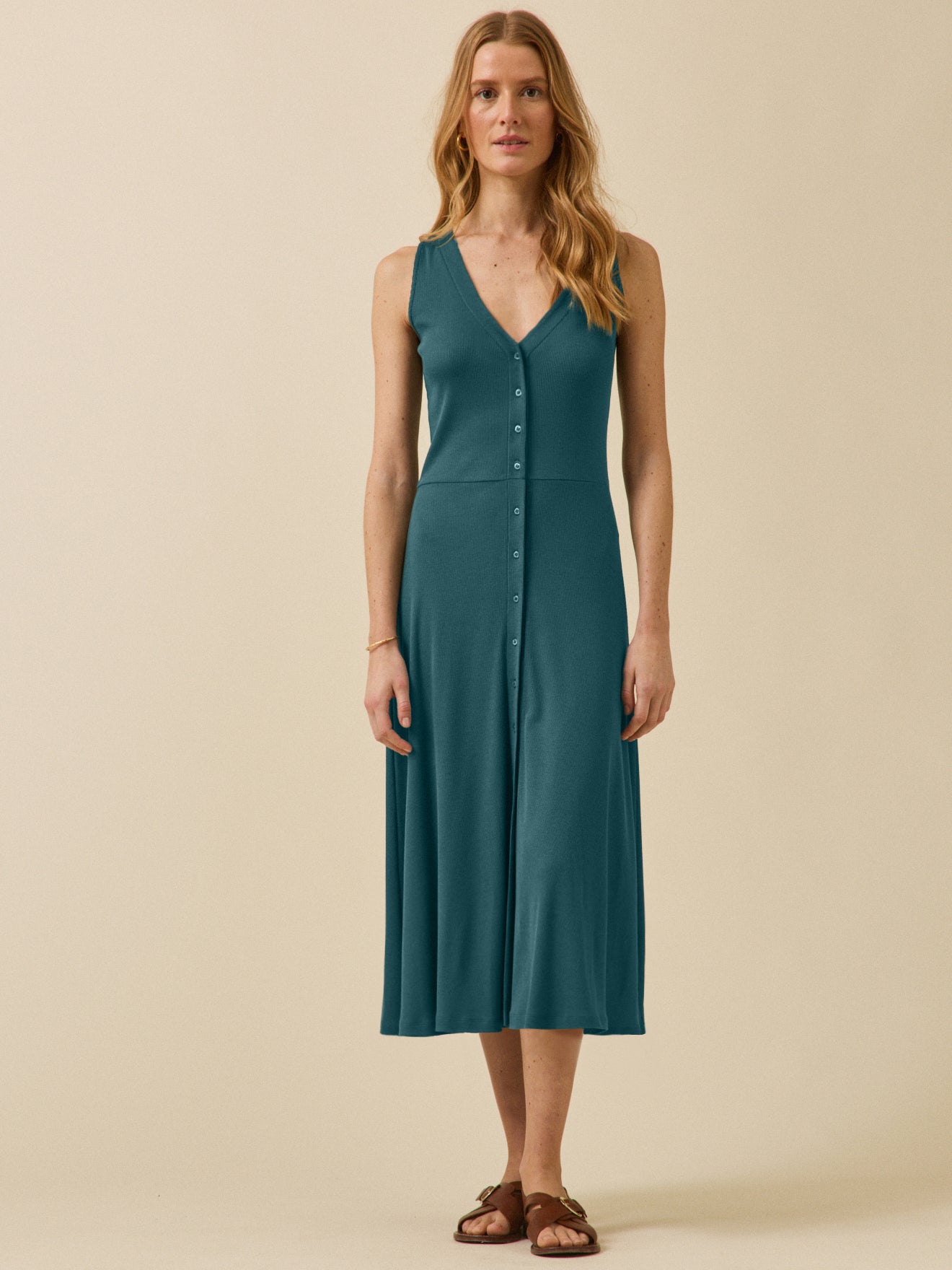 Women's organic cotton and modal T-shirt dress - Cyrillus COM Women's organic cotton and modal T-shirt dress - Cyrillus COM