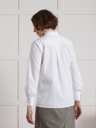 Women's Oxford cloth Emilie shirt in organic cotton