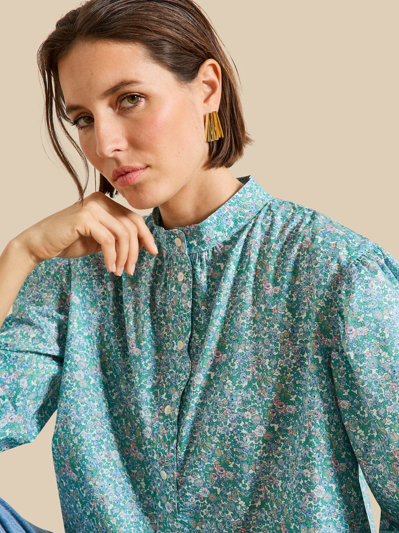 Blouse femme tissu Liberty Harriet - Limited Collection