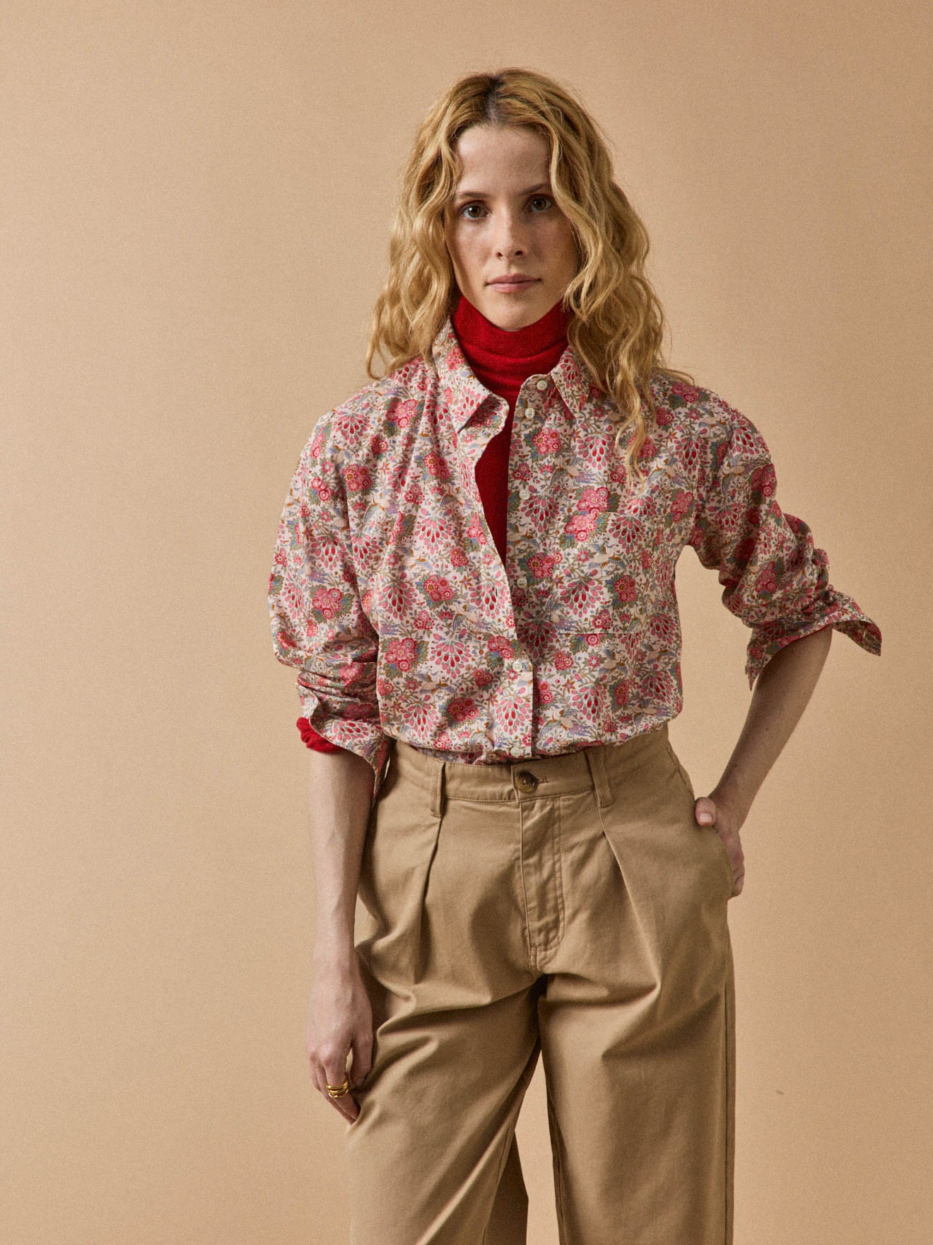 Chemise femme tissu Liberty - Limited Collection