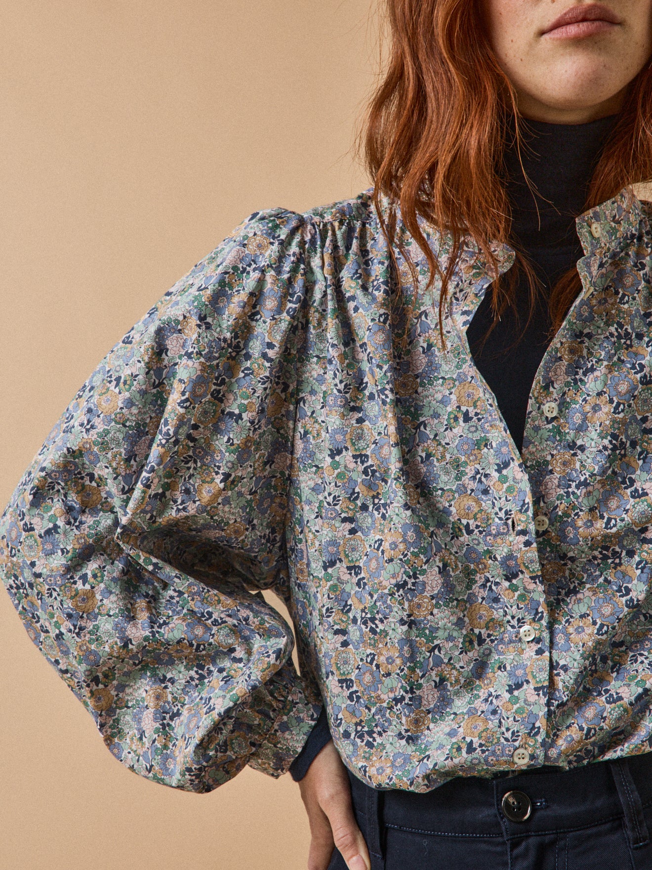 Blouse femme tissu Liberty - Limited Collection