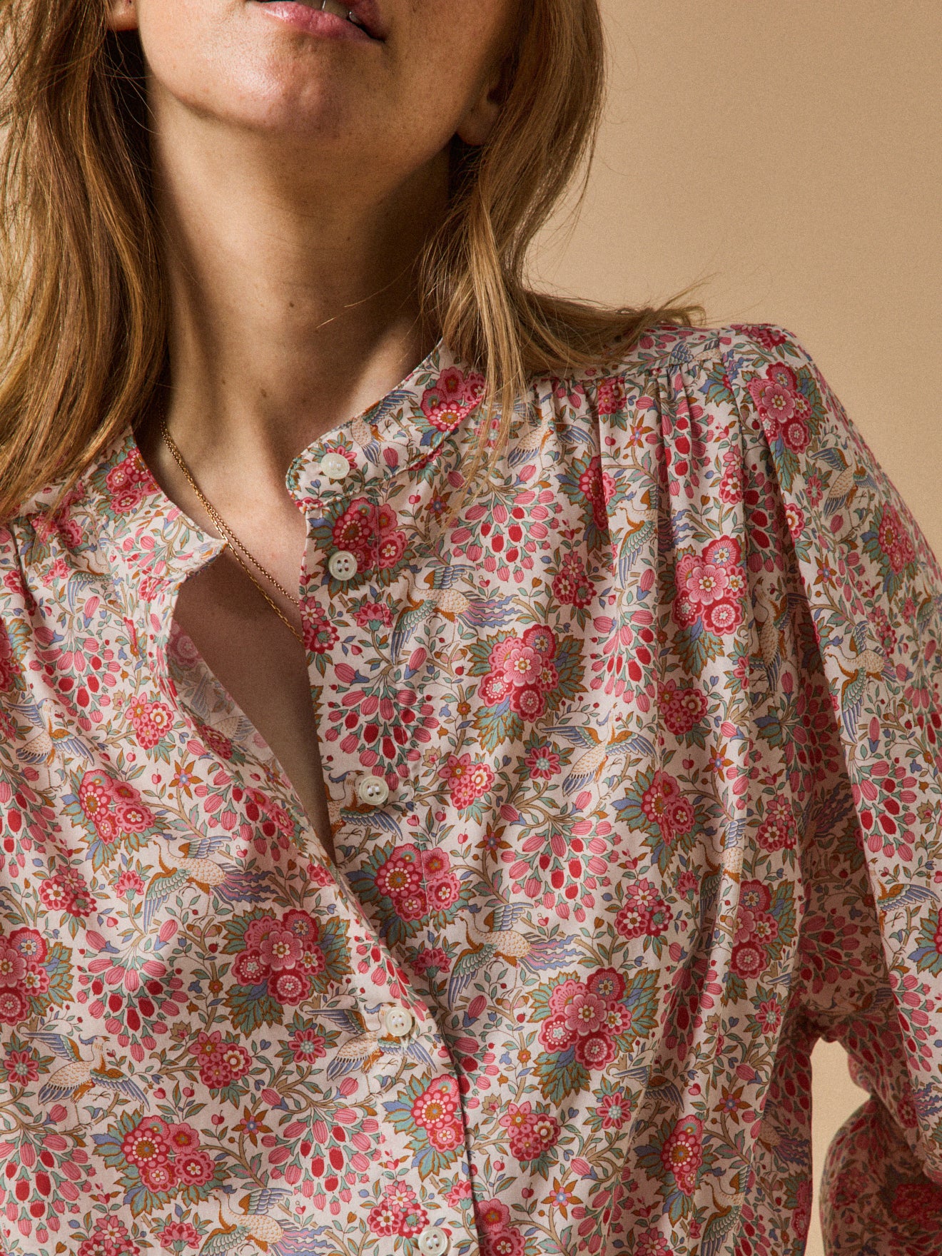 Blouse femme tissu Liberty - Limited Collection