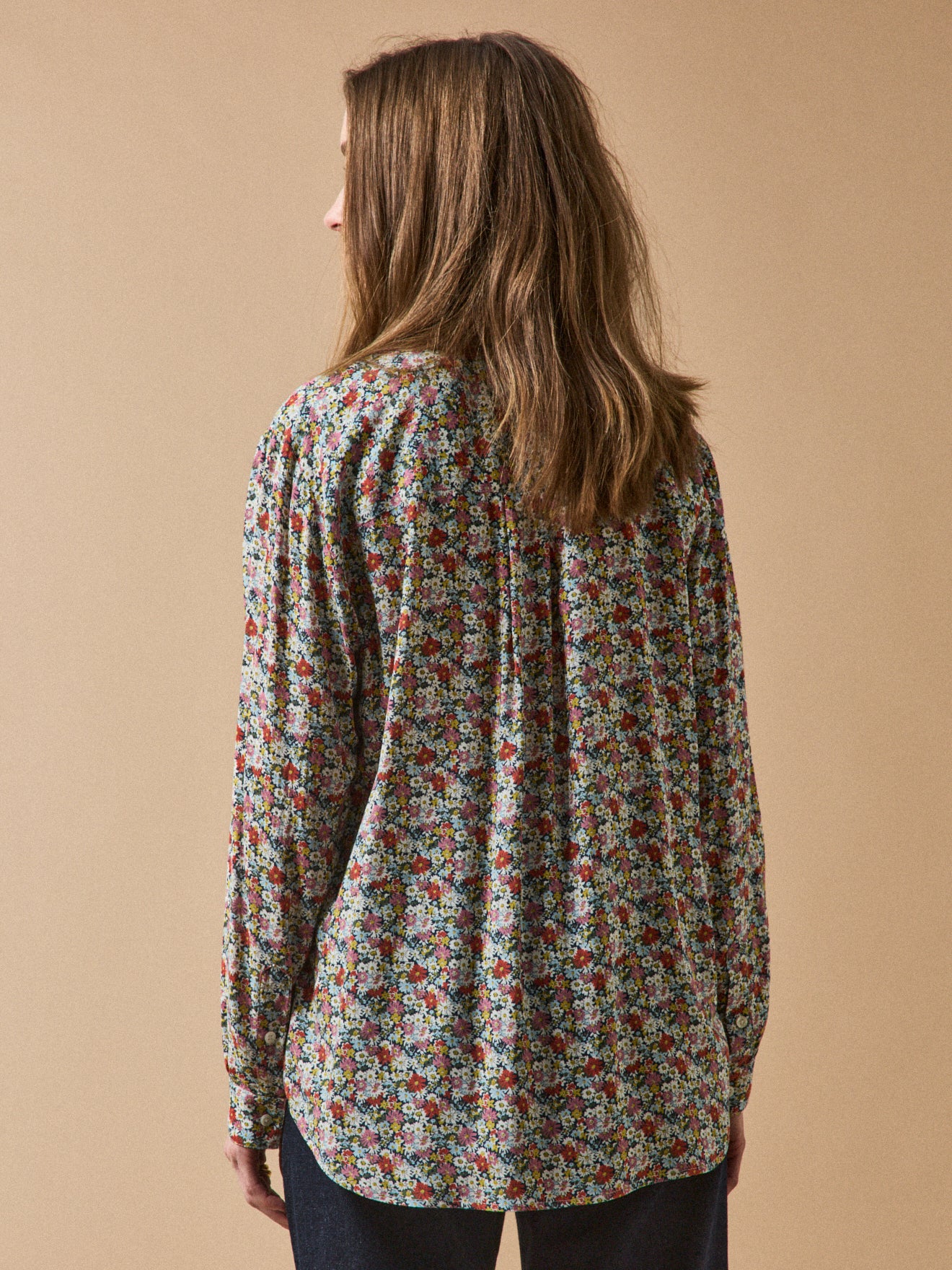 Women's Libby-motif shirt made with Liberty fabric - The Limited Collection