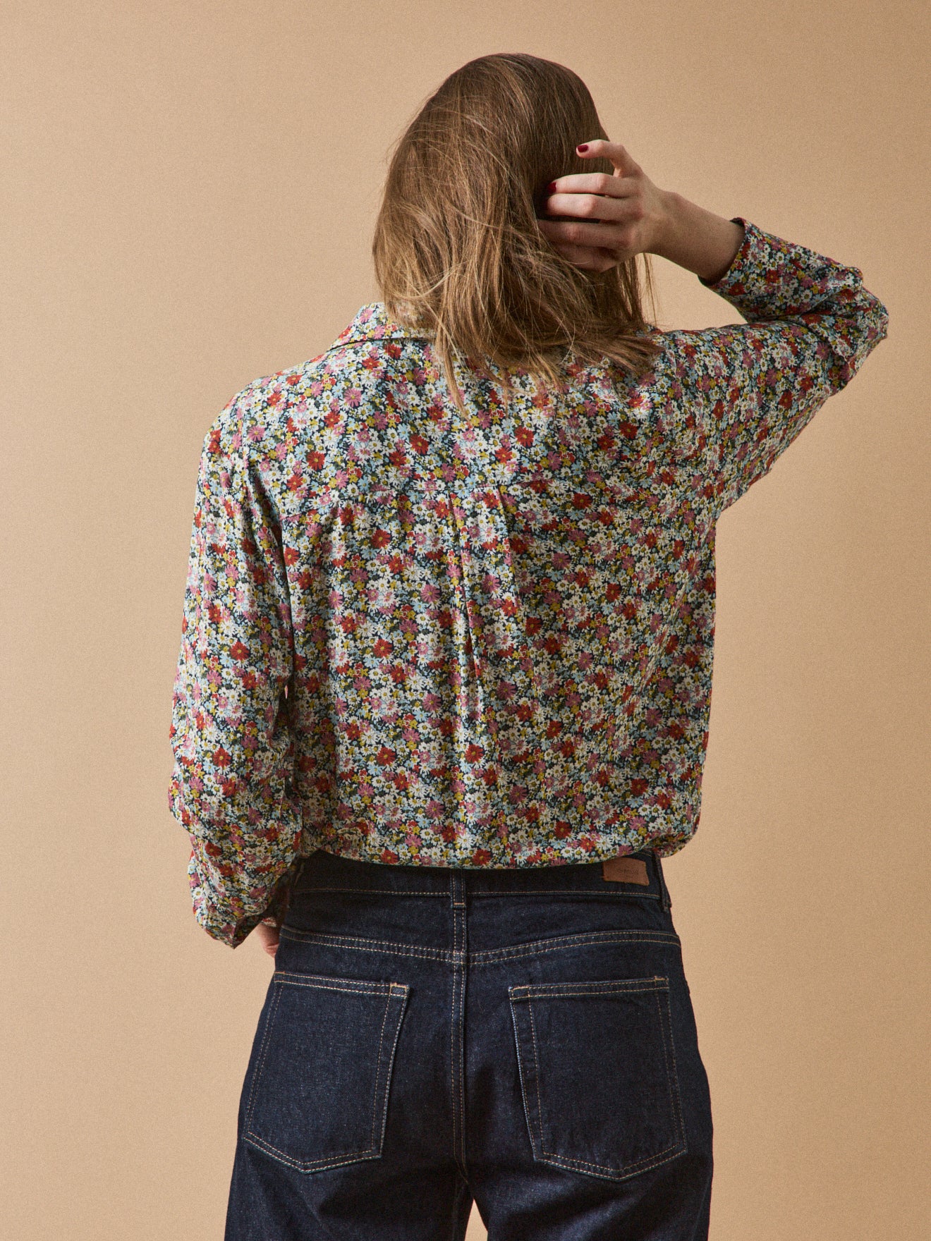 Women's Libby-motif shirt made with Liberty fabric - The Limited Collection