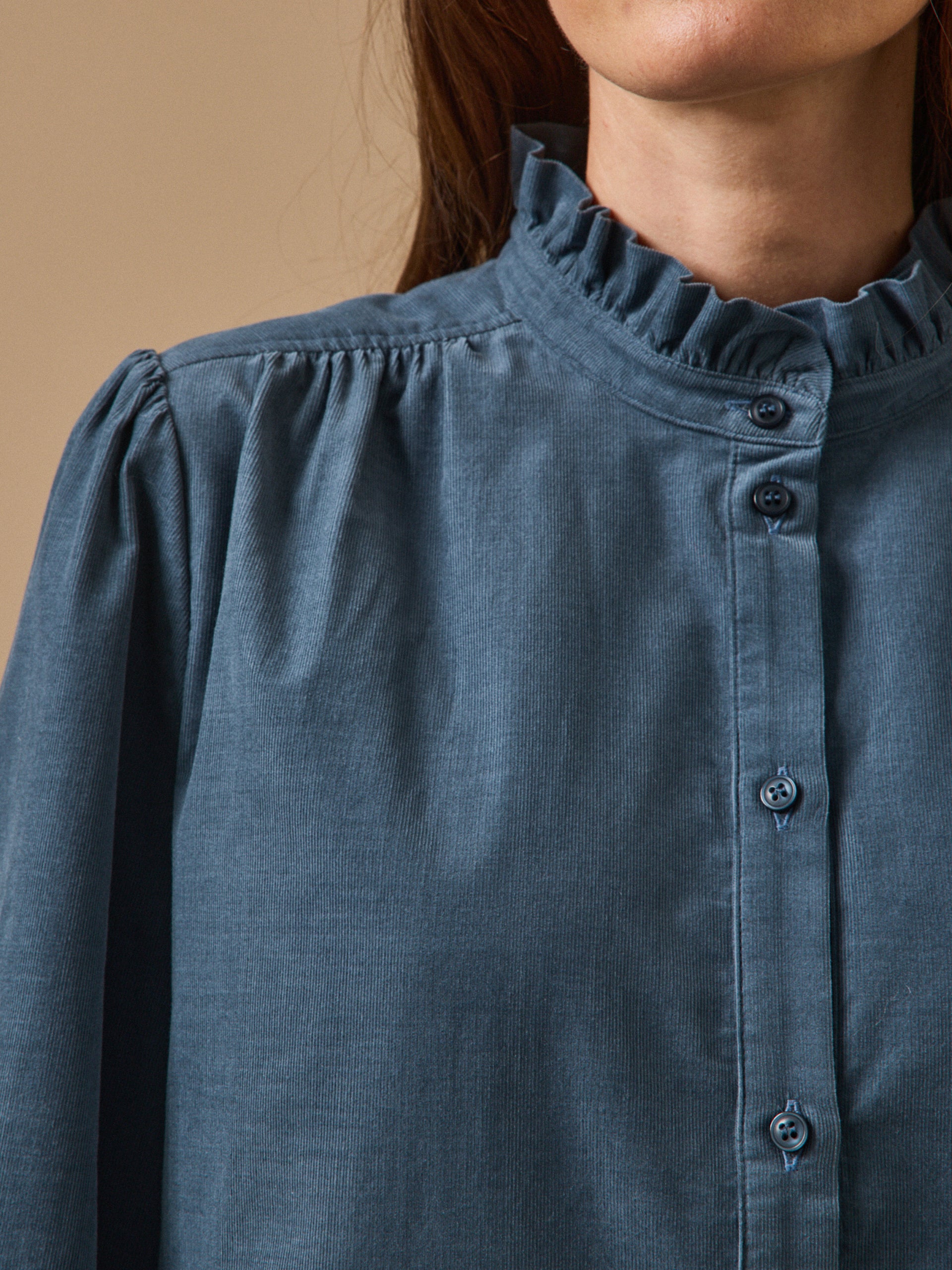 Women's Emilie babycord shirt