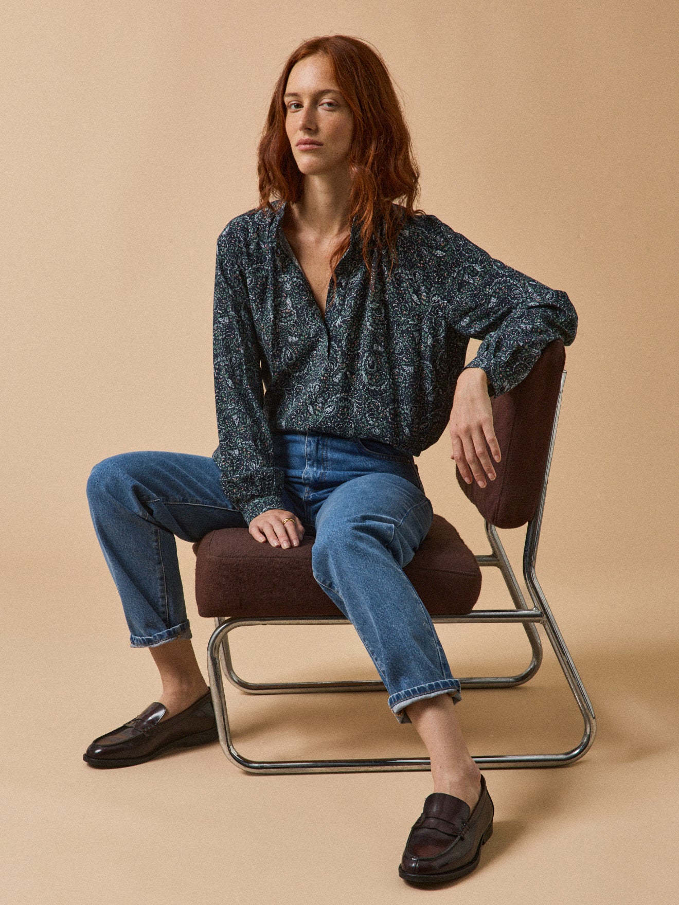 Women's Pablo Piatti Noelia-print blouse