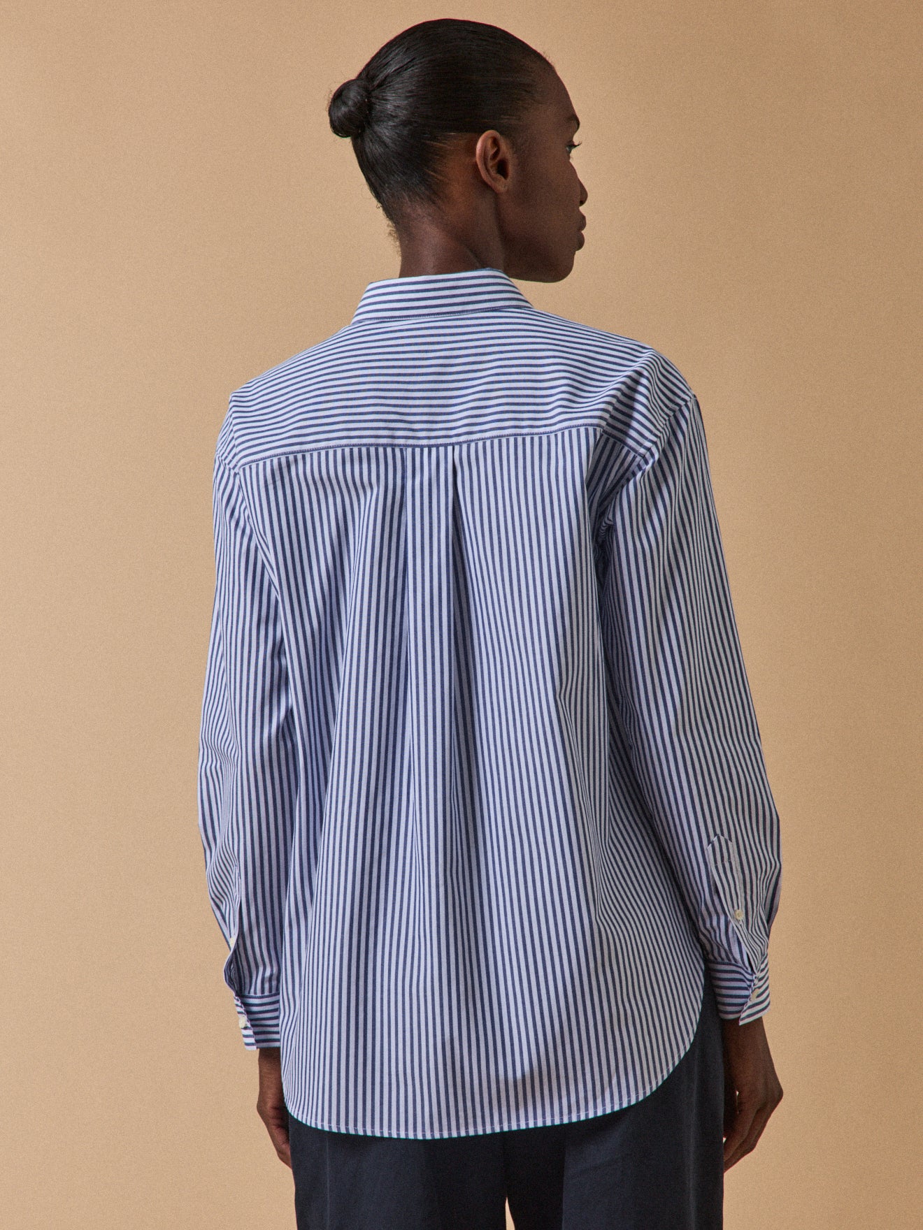 Chemise rayée femme coton biologique