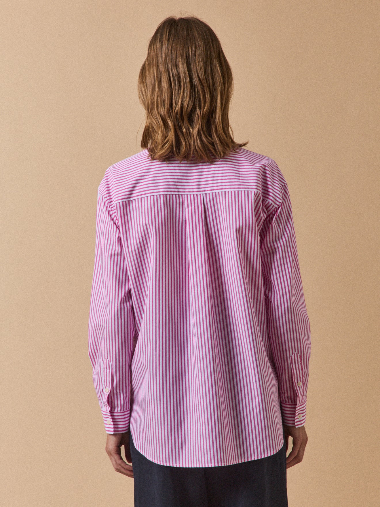 Chemise rayée femme coton biologique