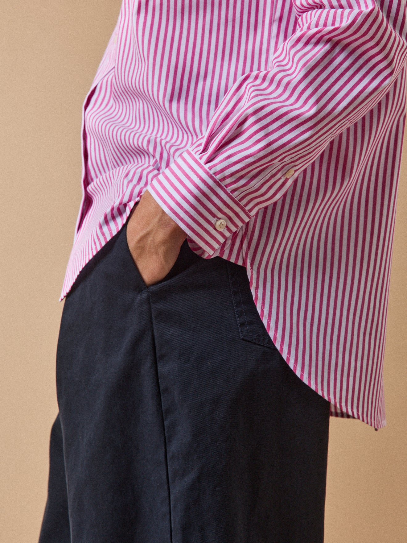 Chemise rayée femme coton biologique