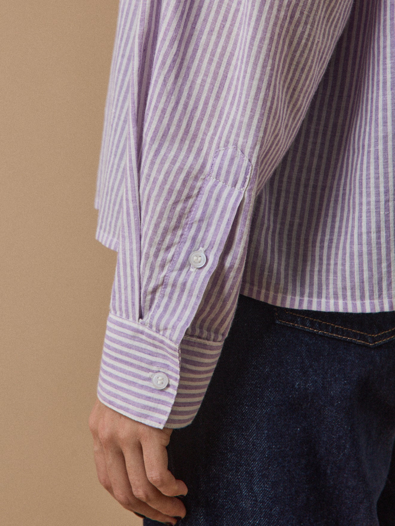 Chemise cropped femme