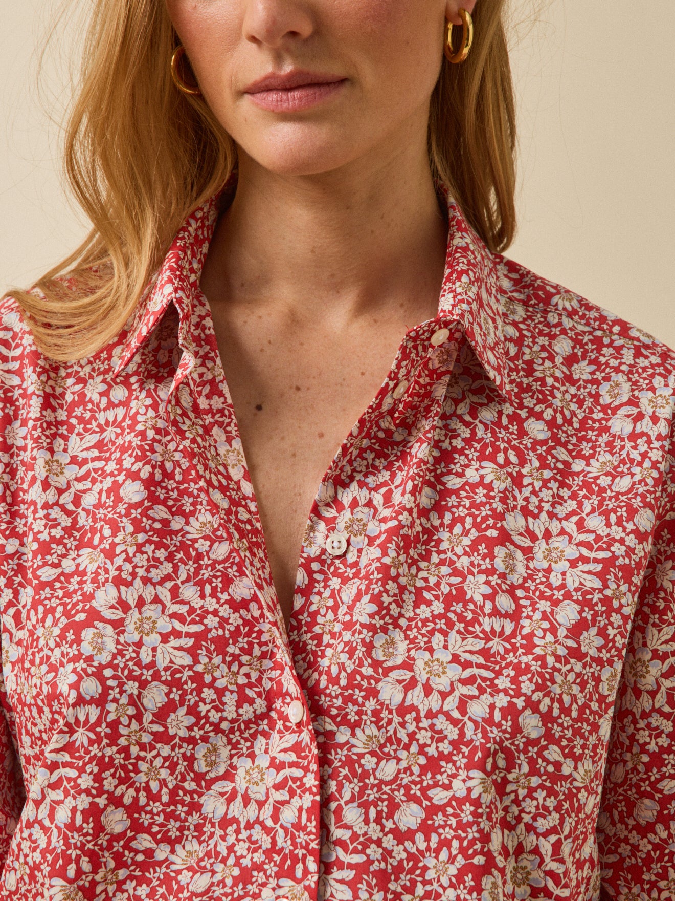 Women's shirt made with Liberty fabric - The Limited Collection