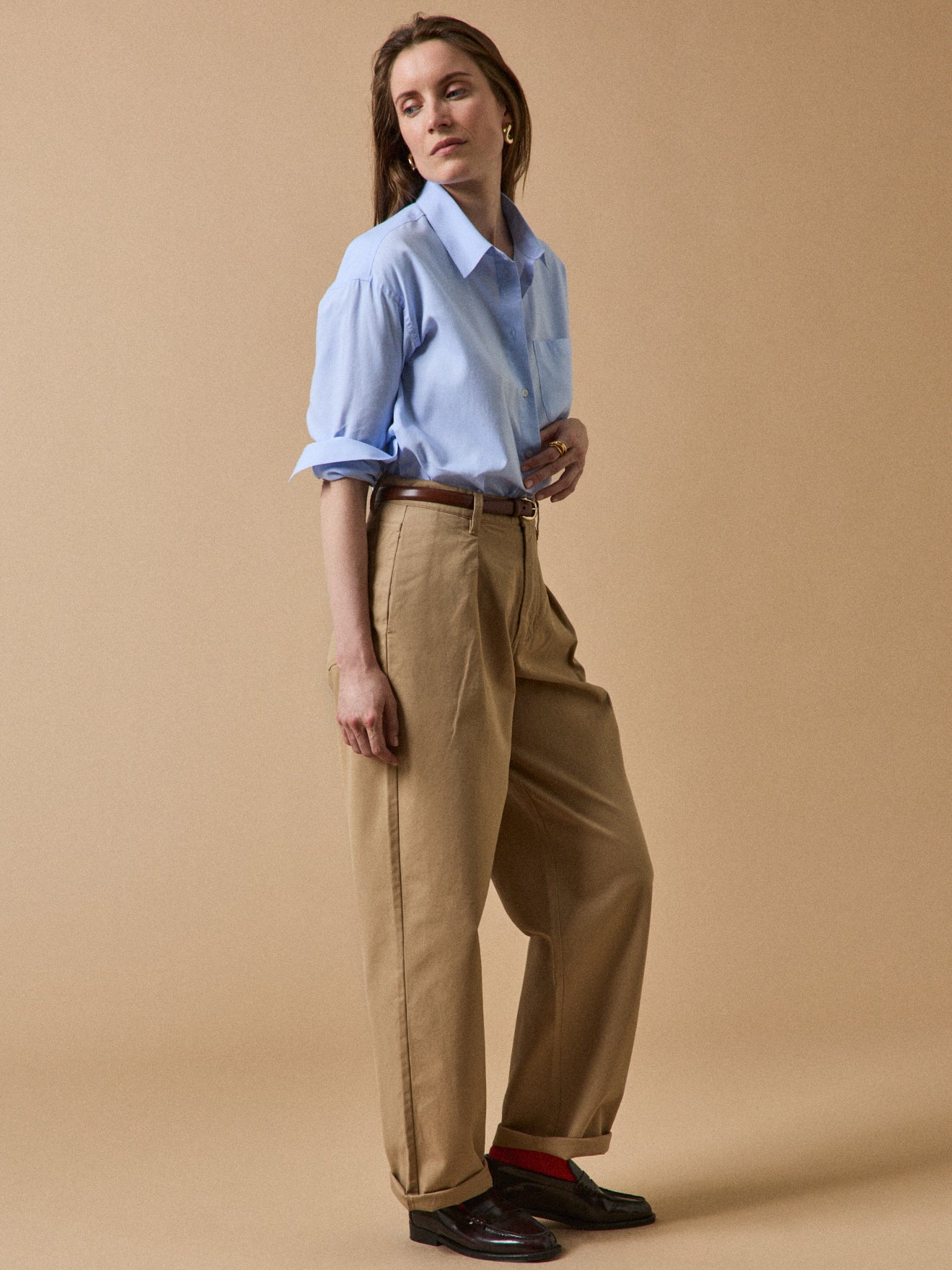 Chemise Oxford femme coton biologique