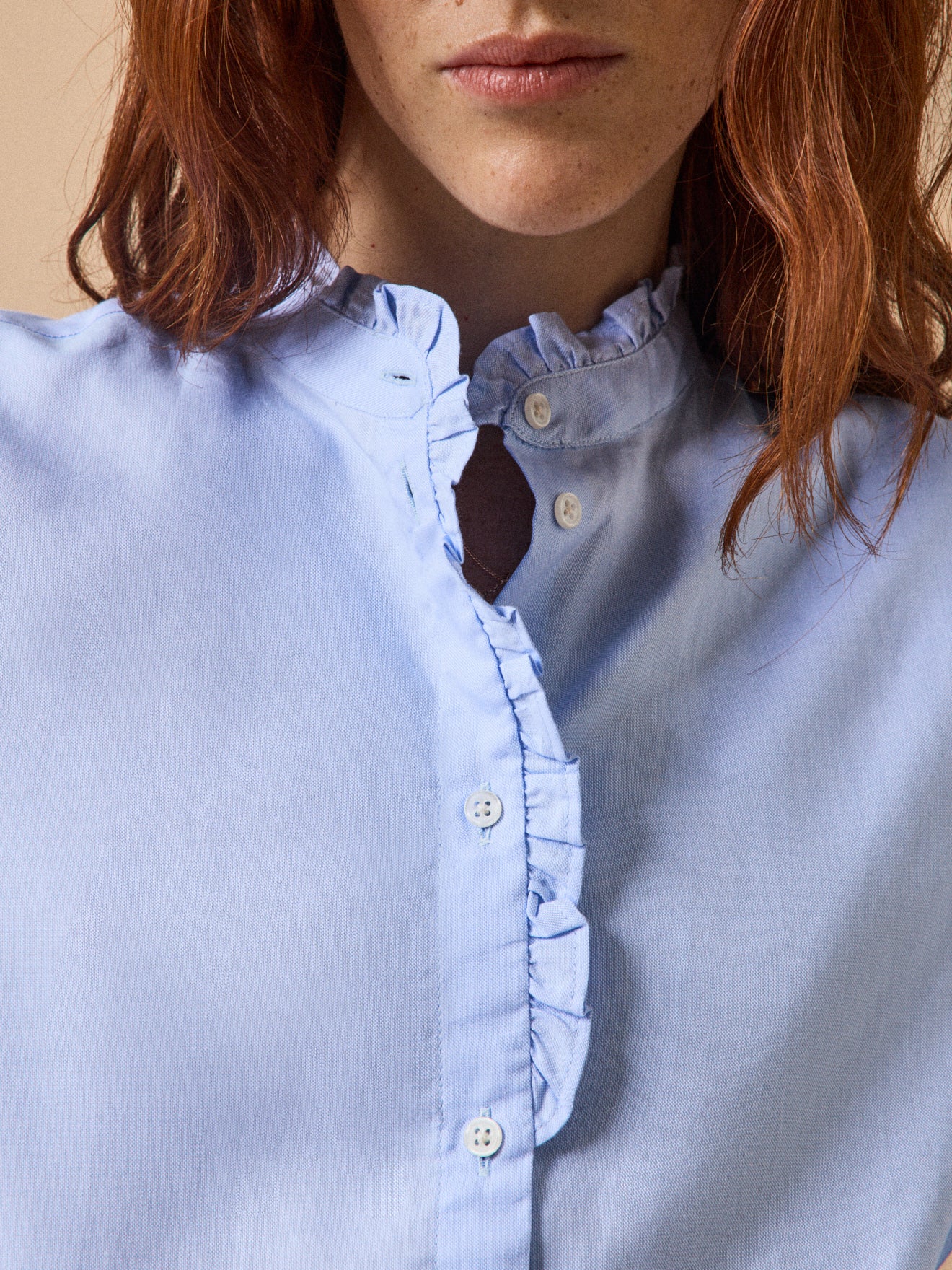 Women's Emilie Oxford shirt made with organic cotton