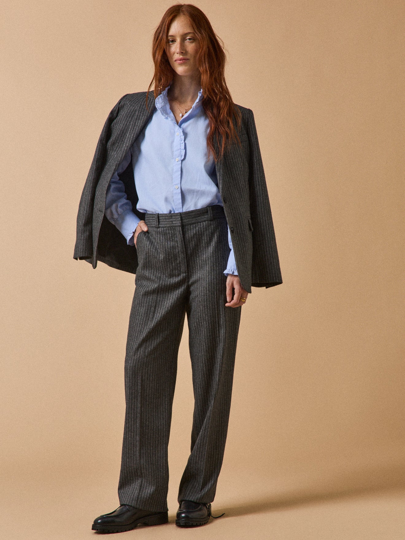 Women's Emilie Oxford shirt made with organic cotton