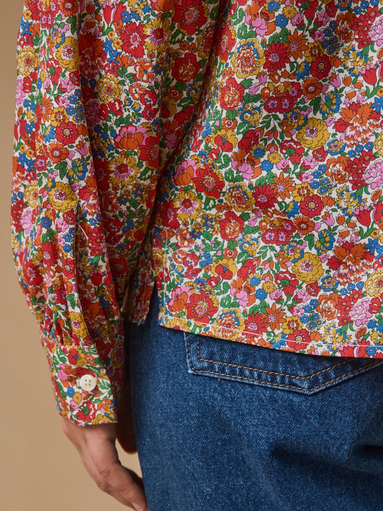 Blouse femme tissu Liberty - Coupe Noémie