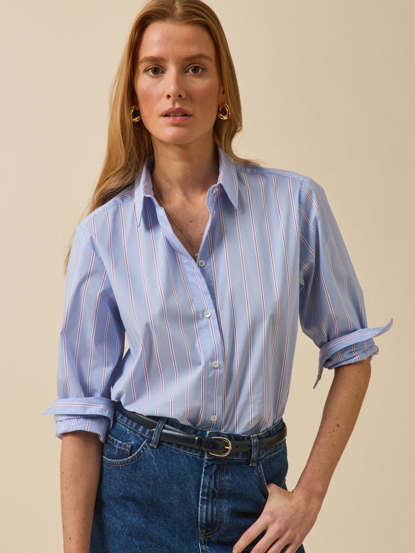 Chemise rayée -  Coupe Gaby