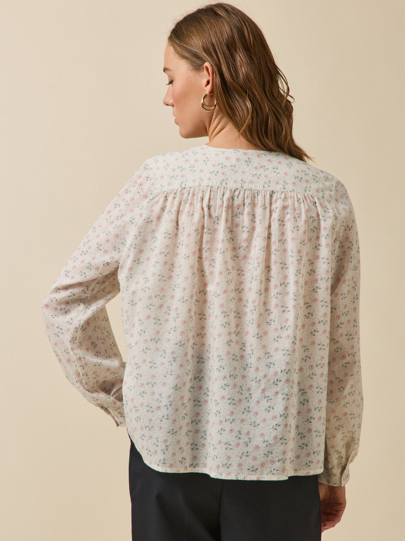 Women's Lily-print blouse - Cyrillus COM