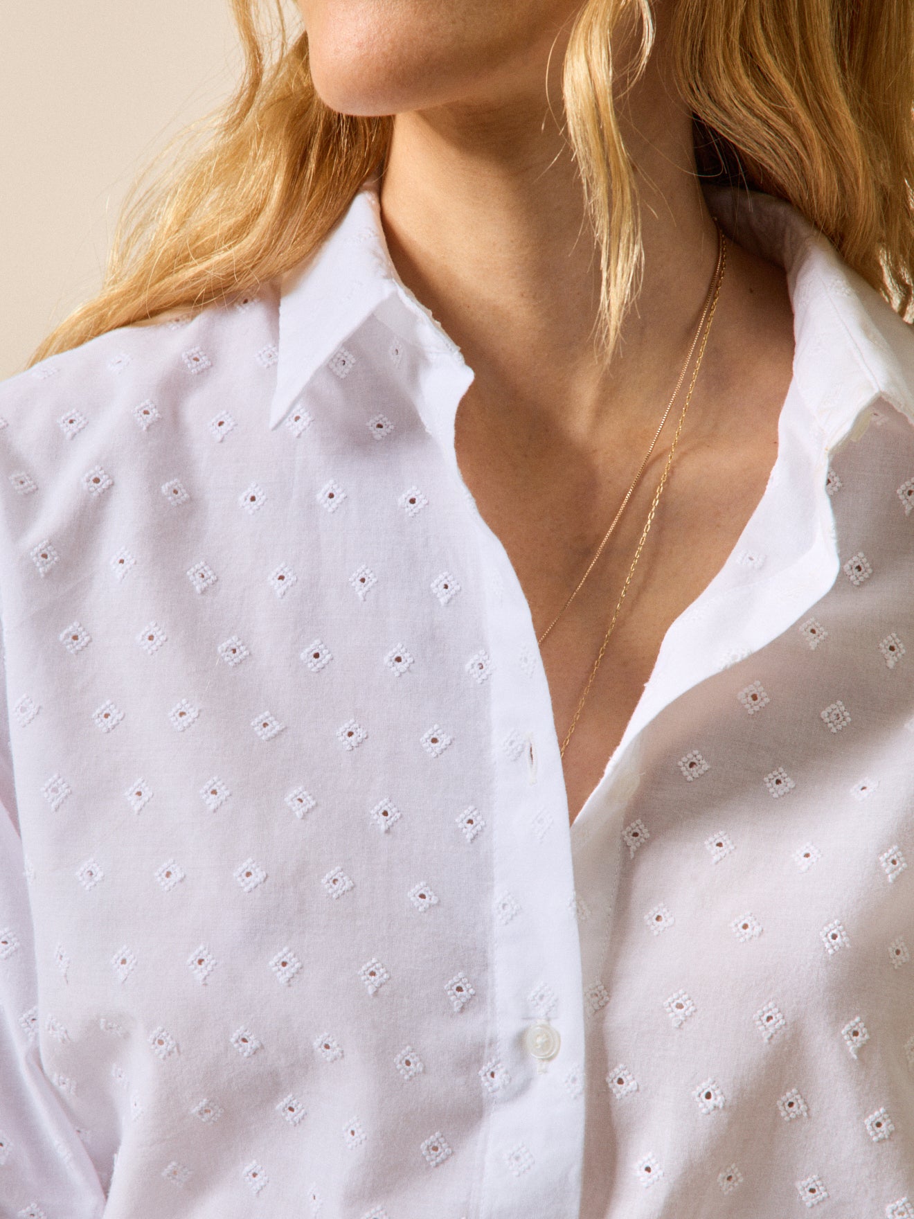 Embroidered Gaby shirt
