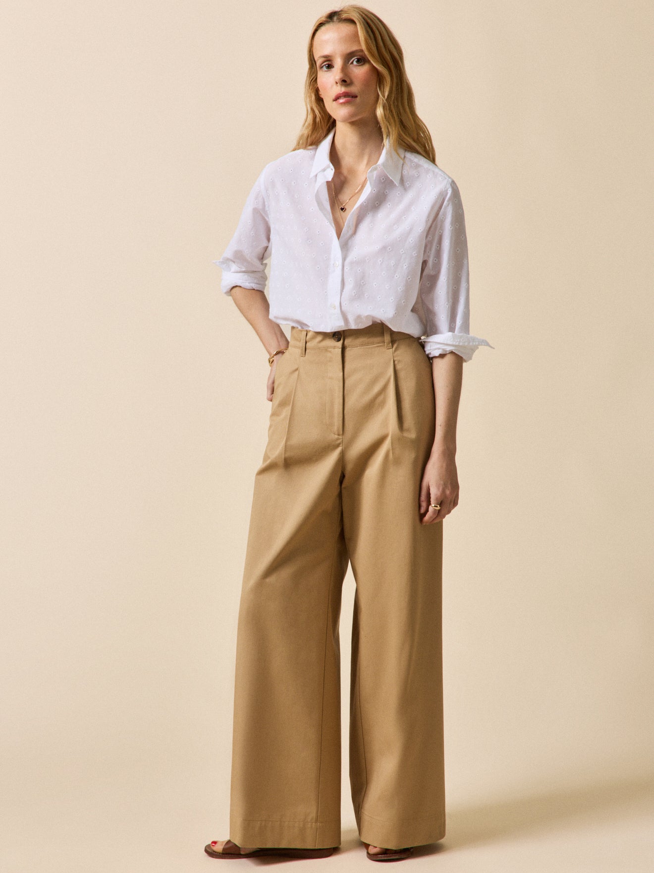 Embroidered Gaby shirt